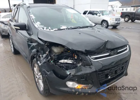 2014 Ford Escape Titanium from USA, damaged, VIN 1FMCU9JX6EUE19354